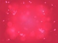 Pink light background for Valentines day